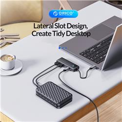 ORICO Hub USB-C 4 ports 100 W avec câble de 1,64 pi