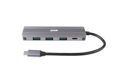 iCAN 6-in-1 USB-C Hub with SD/TF Card Readers and PD 100W(Open Box)