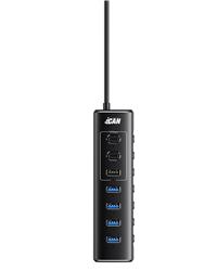 iCAN Hub alimenté USB 3.2 à 7 ports 10 Gbit/s avec adaptateur 12 V 2 A