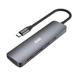 iCAN Hub USB 3.2 10 Gbit/s avec charge PD 100 W