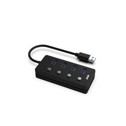iCAN Concentrateur USB 4 ports avec port d'alimentation