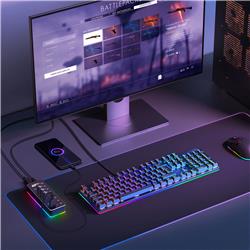 iCAN 7-Port Powered USB 3.0 Hub with Individual On/Off Switches