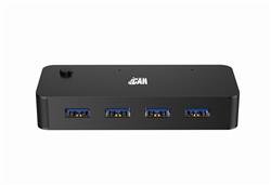 iCAN USB 3.2 Switch Hub, Share 4 USB Devices for 2 Computers