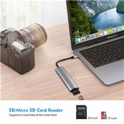 iCAN 8-in-1 100W USB Hub with 4K HDMI(Open Box)