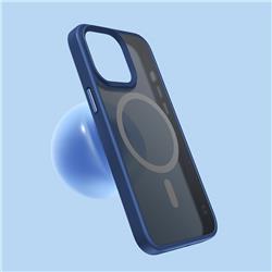 Benks Magnetic Mist Hybrid PC+TPU Case for iPhone14 6.1, Blue