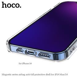 HOCO Magnetic series airbag anti-fall shell for Iphone 14 Pro