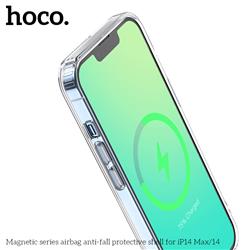 HOCO Magnetic series airbag anti-fall shell for Iphone 14 Pro