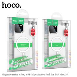 HOCO Magnetic series airbag anti-fall shell for Iphone 14 Pro