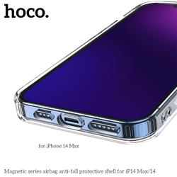 HOCO Magnetic series airbag anti-fall shell for Iphone 14 Pro