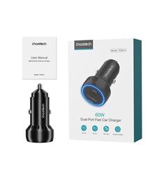 Choetech 60W Dual Ports Car Charger