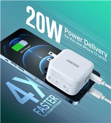 Choetech 38W Dual Ports Fast Wall Charger