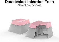 Redragon A130P PBT Pudding keycaps pink 104 Keycaps