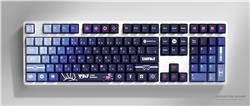 HYTE Official Silver Wolf Keycap Set and Desk Pad Bundle