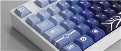 HYTE Official Silver Wolf Keycap Set and Desk Pad Bundle