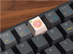 Keychron Zinc Alloy OEM Artisan Keycap - Grapefruit