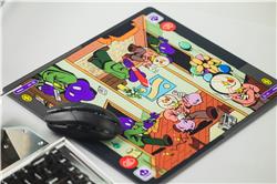 LeleLab × MOZ Glass Mousepad (REVERSAL Ver.)
