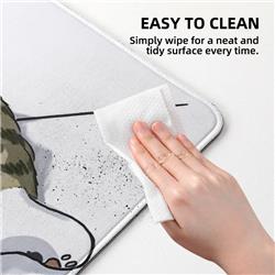 YUNZII Drunk Cat Mouse Pad Desk Mat(Open Box)