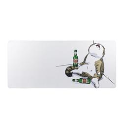 YUNZII Drunk Cat Mouse Pad Desk Mat(Open Box)