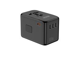 iCAN Adaptateur de voyage universel 100 W