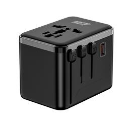 iCAN 35W 5-Port Universal Travel Adapter with 3 USB-C and 2 USB-A