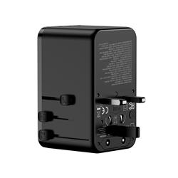 iCAN 70W 4-Port retractable cable Universal Travel Adapter