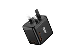 iCAN OL-F01-3C1A Adaptateur universel de voyage 17,5 W à 4 ports avec(Open Box)