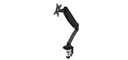 iCAN 10"-27" Single Screen Desktop Mount | 360 Degree Swivel | Black(Open Box)