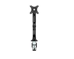 iCAN 10"-27" Single Screen Desktop Mount | 360 Degree Swivel | Black(Open Box)