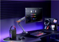ICAN Heavy-Duty RGB Mechanical Single Monitor Arm, fit 17"-45"