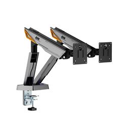 ICAN Bras mécanique robuste pour moniteur double RVB, convient pour 17