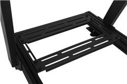 Cockpit de simulation Strix ARMOURY avec siège et levier – Noir