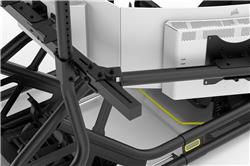 Fanatec - Ensemble d'extension pour triple écran GT Cockpit (noir)