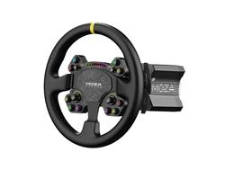 MOZA R12 V2 Direct Drive Wheel Base + MOZA RS V2 Steering Wheel Leather Version
