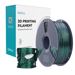 Sunlu 1.75mm, 1kg/spool, PLA Galaxy Galaxy Green