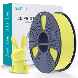 Sunlu 1.75mm, 1kg/spool, PLA meta filament (Lemon Yellow)