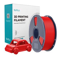 Sunlu 1.75mm, 1kg/spool, PETG filament (Red)