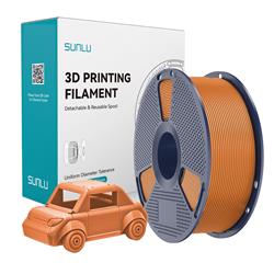 Filament PETG Sunlu 1,75 mm, 1 kg/bobine (orange)