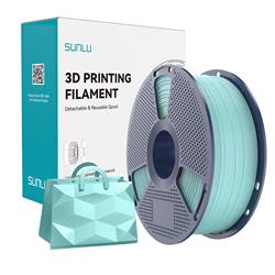Sunlu 1.75mm, 1kg/spool, TPU Silk filament (Light Blue)