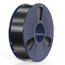 Sunlu 1.75mm, 1kg/spool, Silk PLA+ filament (Black)