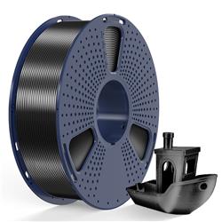 Sunlu 1.75mm, 1kg/spool, Silk PLA+ filament (Black)