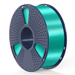 Filament PLA+ soie Sunlu 1,75 mm, 1 kg/bobine (vert)