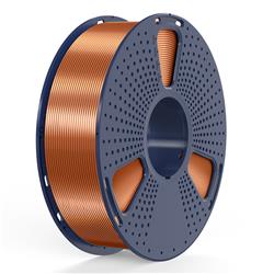 Filament PLA+ soie Sunlu 1,75 mm, 1 kg/bobine (cuivre rouge)