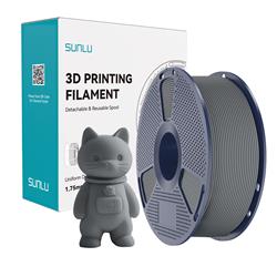Sunlu 1.75mm, 1kg/spool, PLA Matte (Grey)