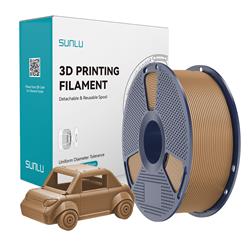 Sunlu 1.75mm, 1kg/spool, PETG filament (Chocolate)