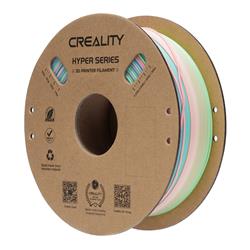 Filament d'impression 3D PLA Creality Hyper Series 1 kg, 1,75 mm, arc-en-ciel, Wi