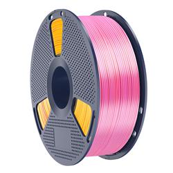 Sunlu Silk PLA+ Dual Color filament, Pink Gold