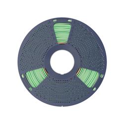 Sunlu Silk PLA+ Tri Color filament, Blue Green Purple