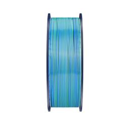 Sunlu Silk PLA+ Tri Color filament, Blue Green Purple