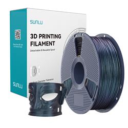 Sunlu 1.75mm, 1kg/spool, PLA Galaxy Starlit Flow