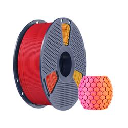 Sunlu 1.75mm, 1kg/spool, PLA Matte Dual Color Red Yellow